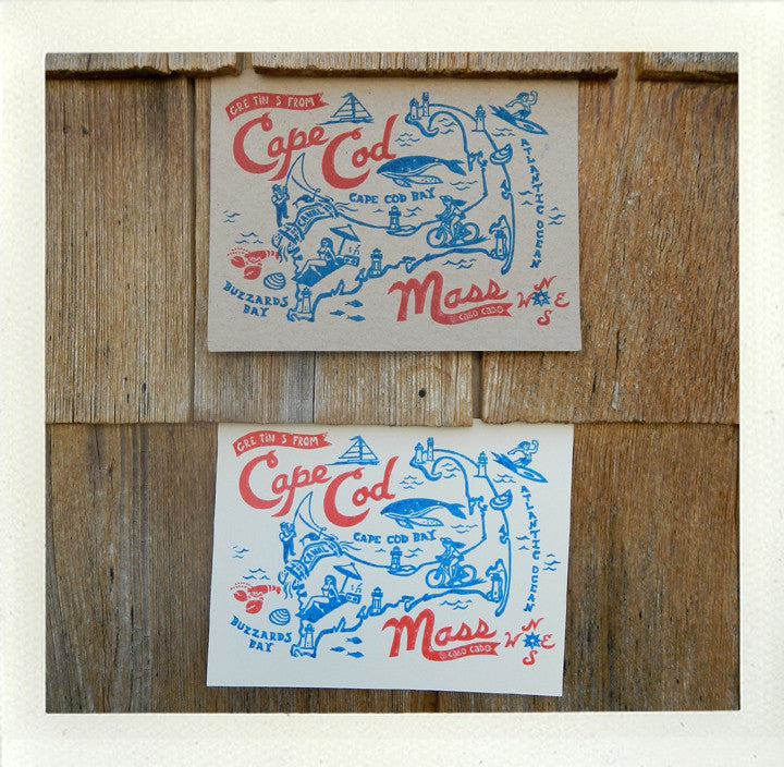printed on recycled paper bag & soft white